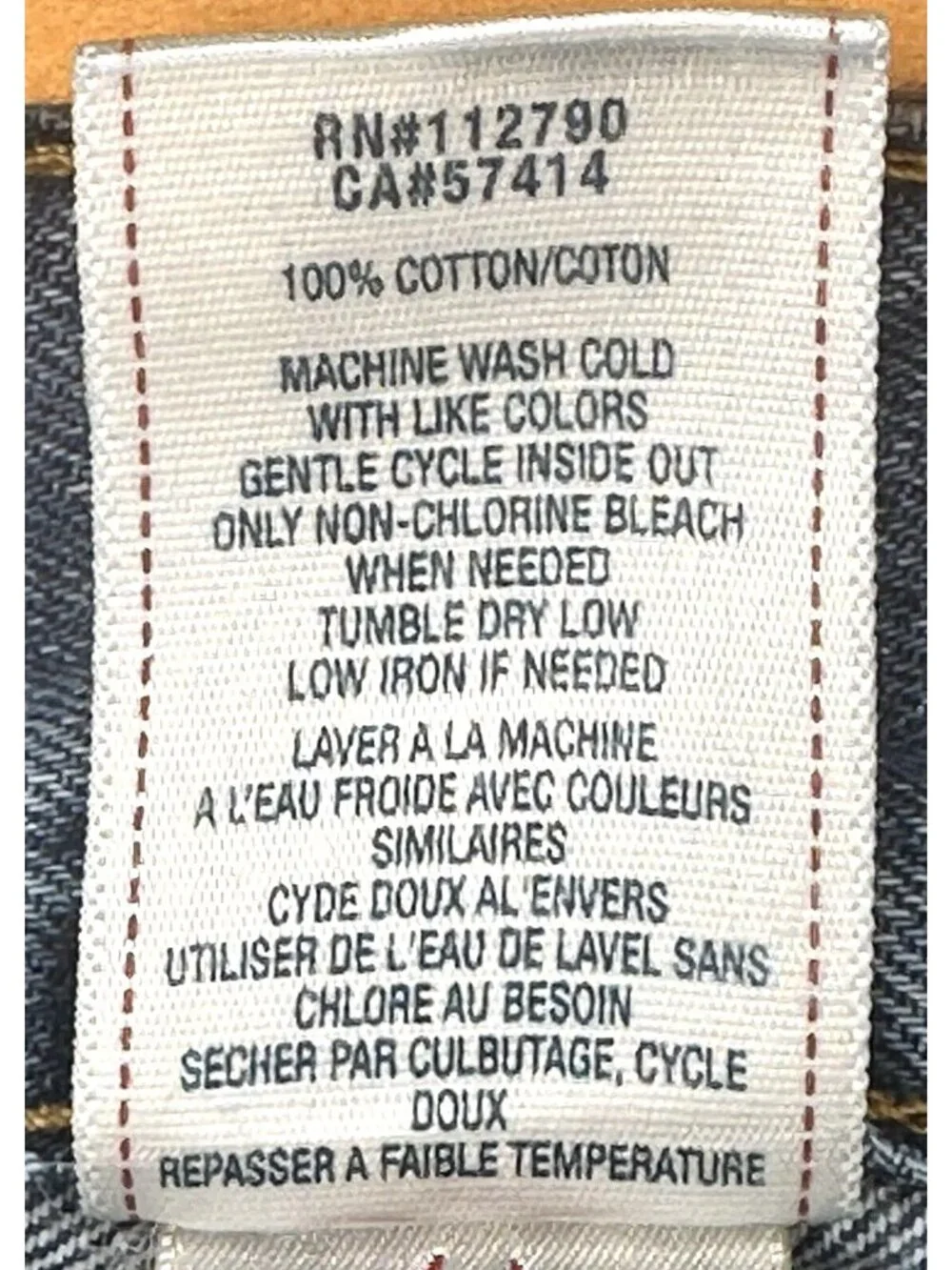 True Religion BOLM Deer Hollow Jeans Men 31 Straight Distressed Blue Flap Pocket